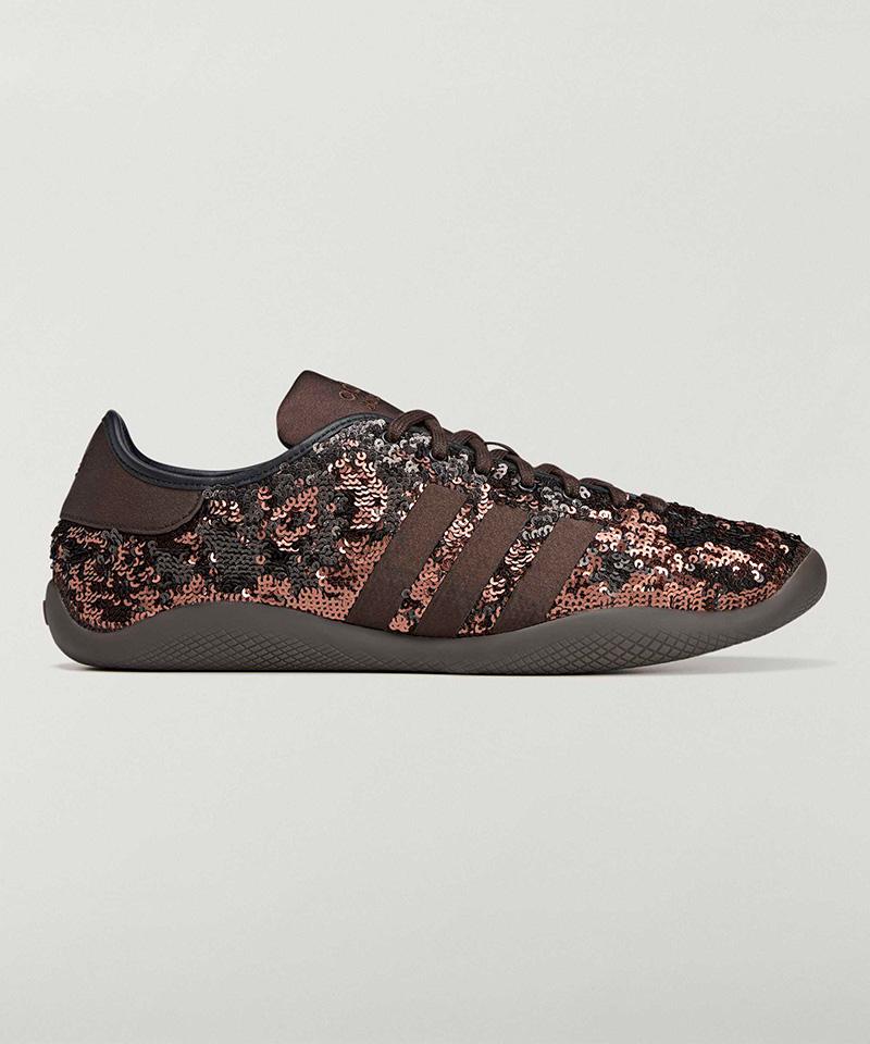 adidas×WALES BONNER/アディダス×ウェールズボナー/WB KARINTHA SEQUIN ダークブラウン3