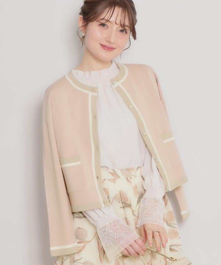 クチュール ブローチ Couture Brooch SPRING配色カーディ （ピンク(071)） ピンク(071)