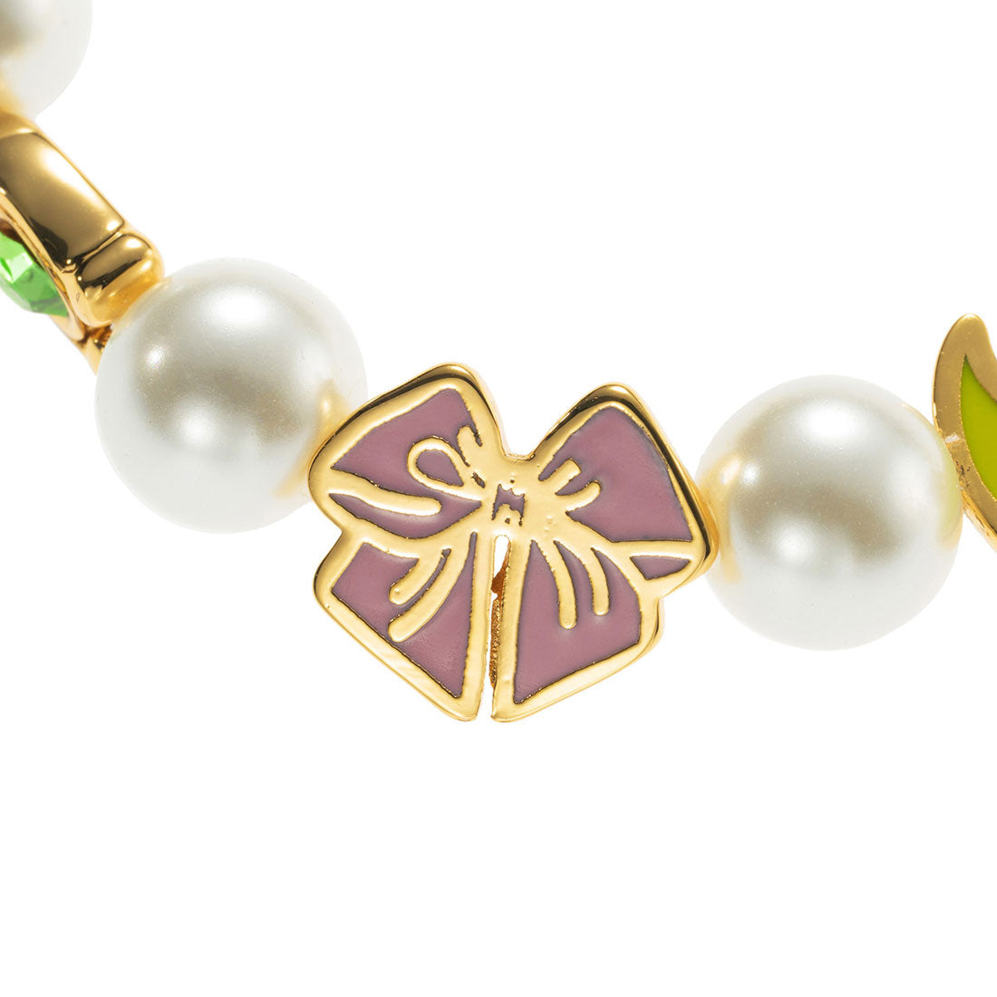 COACH COACH Bracelet Heart and Moon PEARL BRACELET CY057 GDMC MULTI